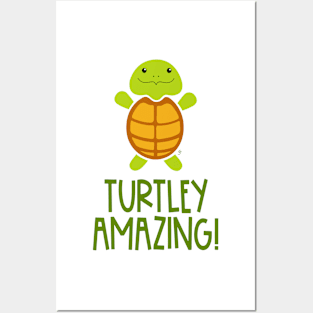 Turtley Amazing! Posters and Art